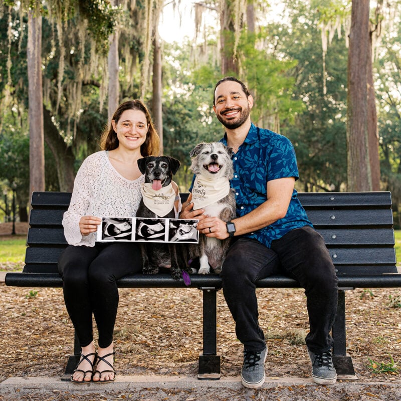 Two Very Special Big Sisters | Orlando Pet & Family Photography